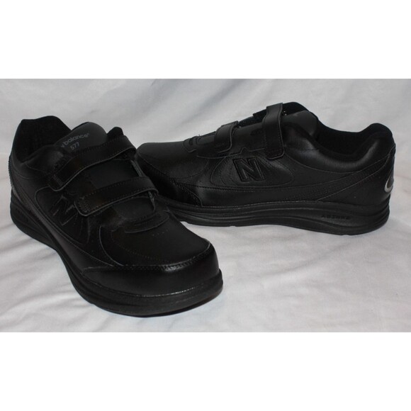New Balance Men's 577 V1 Hook and Loop Walking Shoe Black 12 4E‎ EEEE - Picture 3 of 7